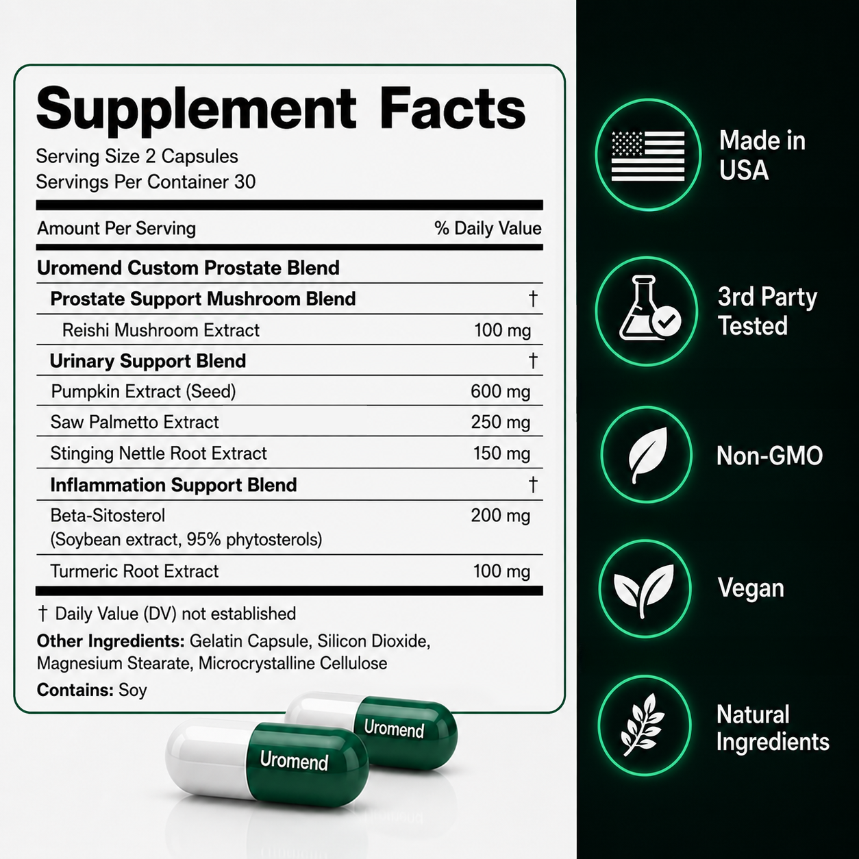 Uromend - Natural Bladder Support