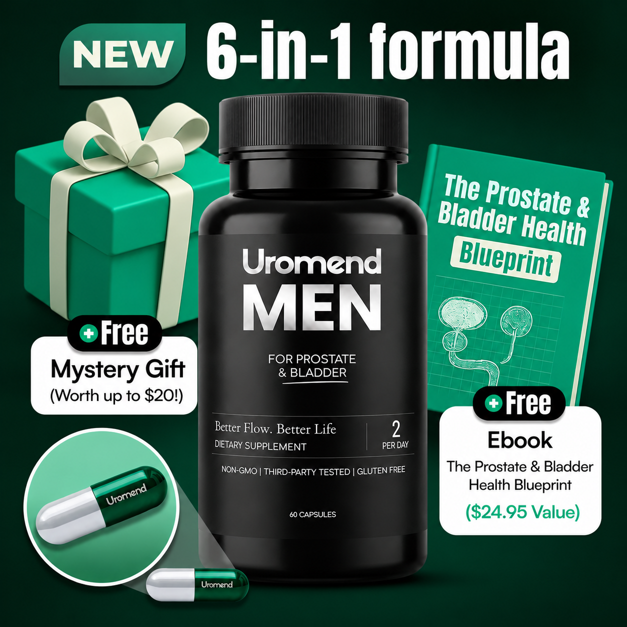 Uromend - Natural Bladder Support